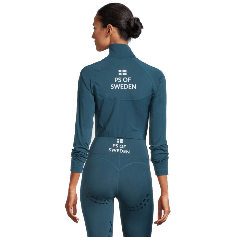 PS Of Sweden Tiffany Zip-Up Sweater - Neptuna-1